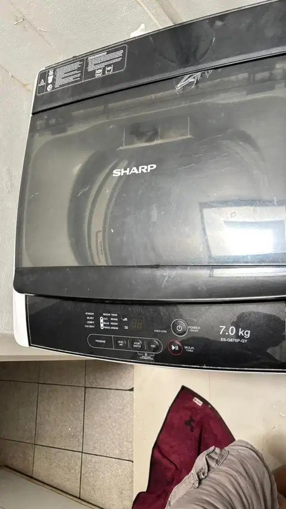 Sharp muatan 7 kg