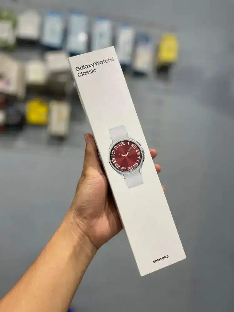 Galaxy Watch 6 Classic 43mm Baru Segel Resmi Bukan Repack