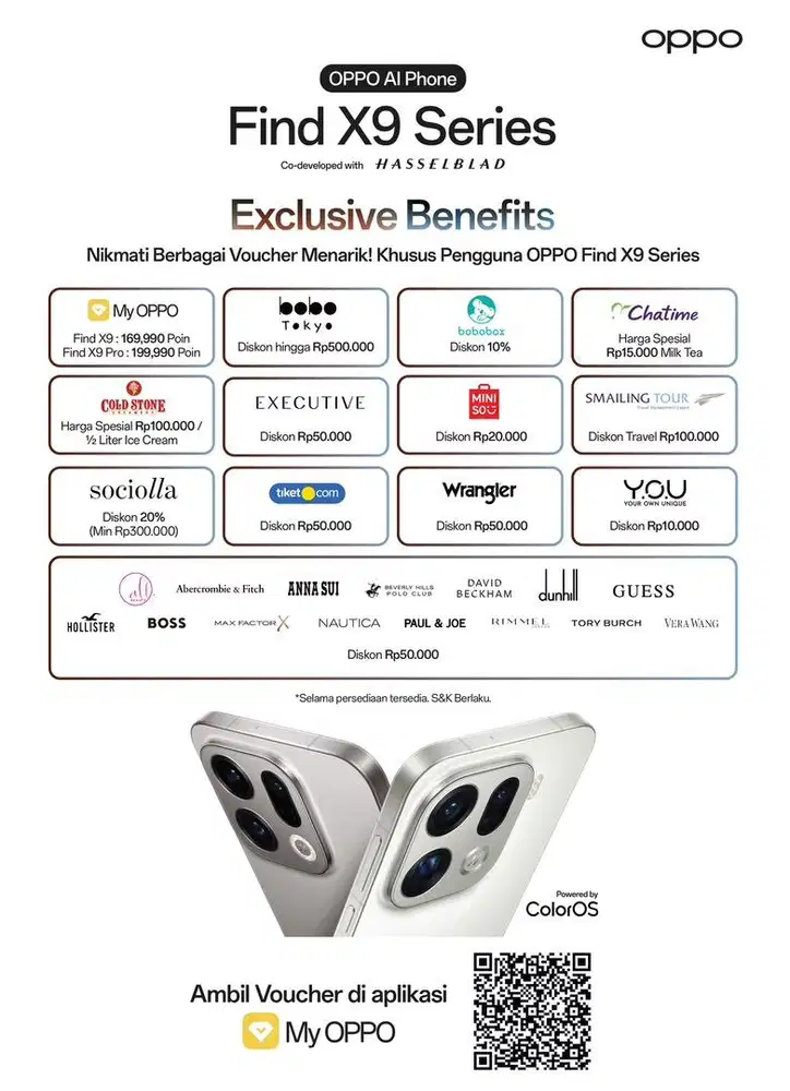 PREE ORDER OPPO FIND X9 SERIES