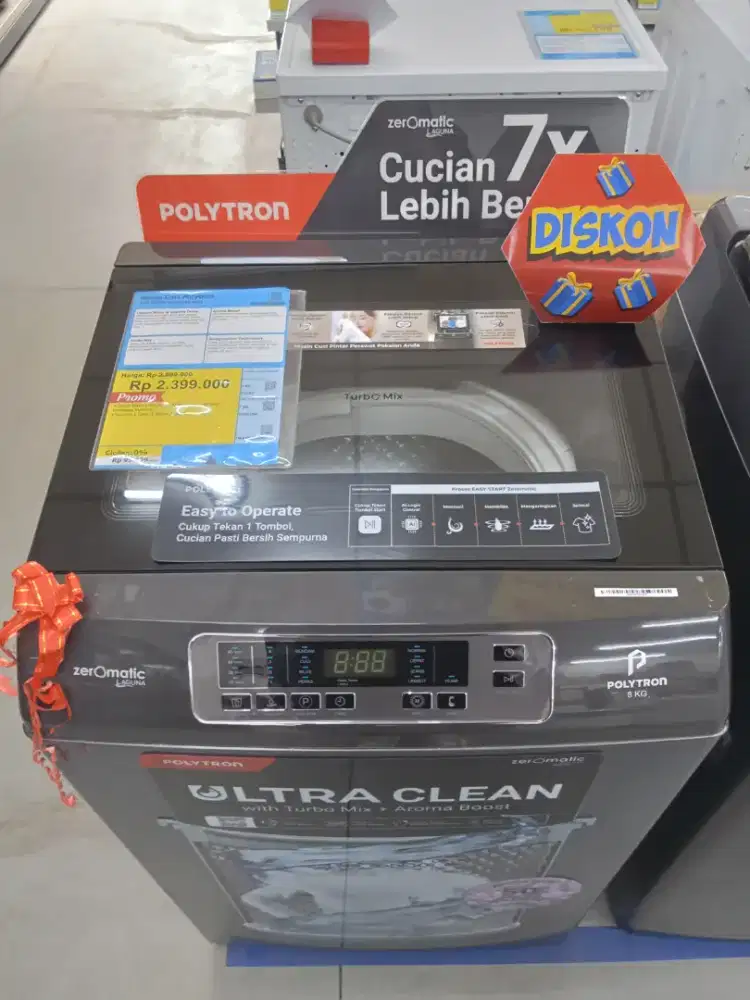 Mesin Cuci Polytron Top Loading