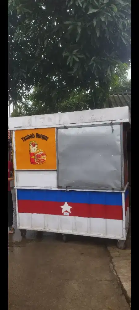 Gerobak serbaguna/Gerobak Kebab/Gerobak besar