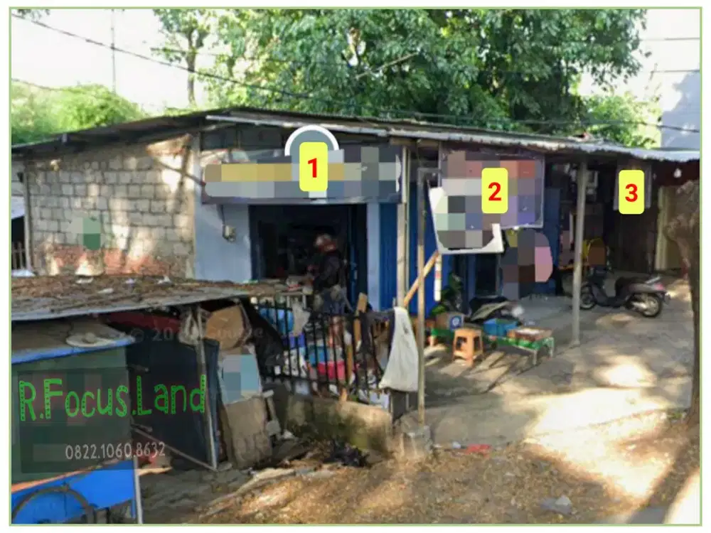 Kios 3 Unit STRATEGIS Pinggir Jalan di kunciran PINANG