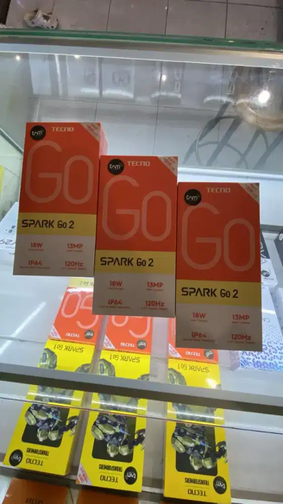 Redy tecno spark Go2 4/64 NEW Garansi resmi 1thn