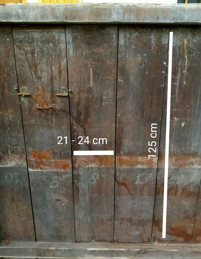 Kayu jati kuno - kusen toko