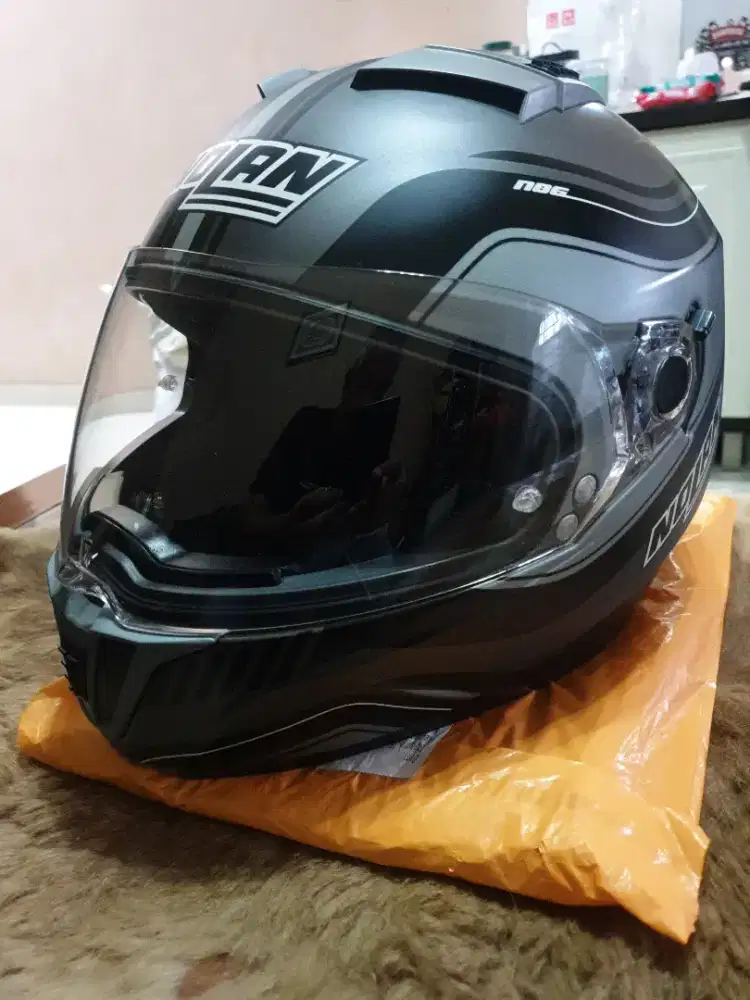 Helm Nolan N86 Full Face Double Visor XL fit to L