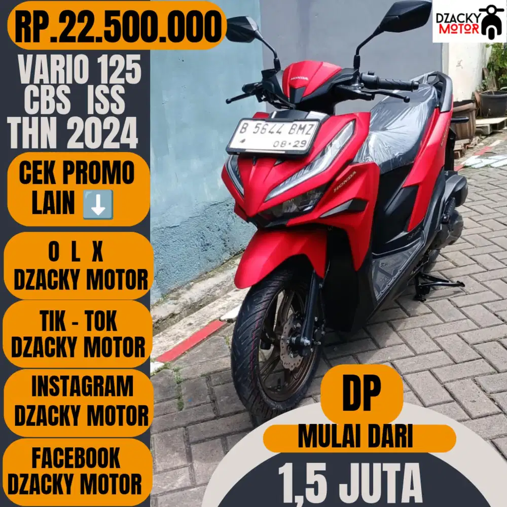 VARIO 125 CBS ISS 2024  SECOND LIKE NEW