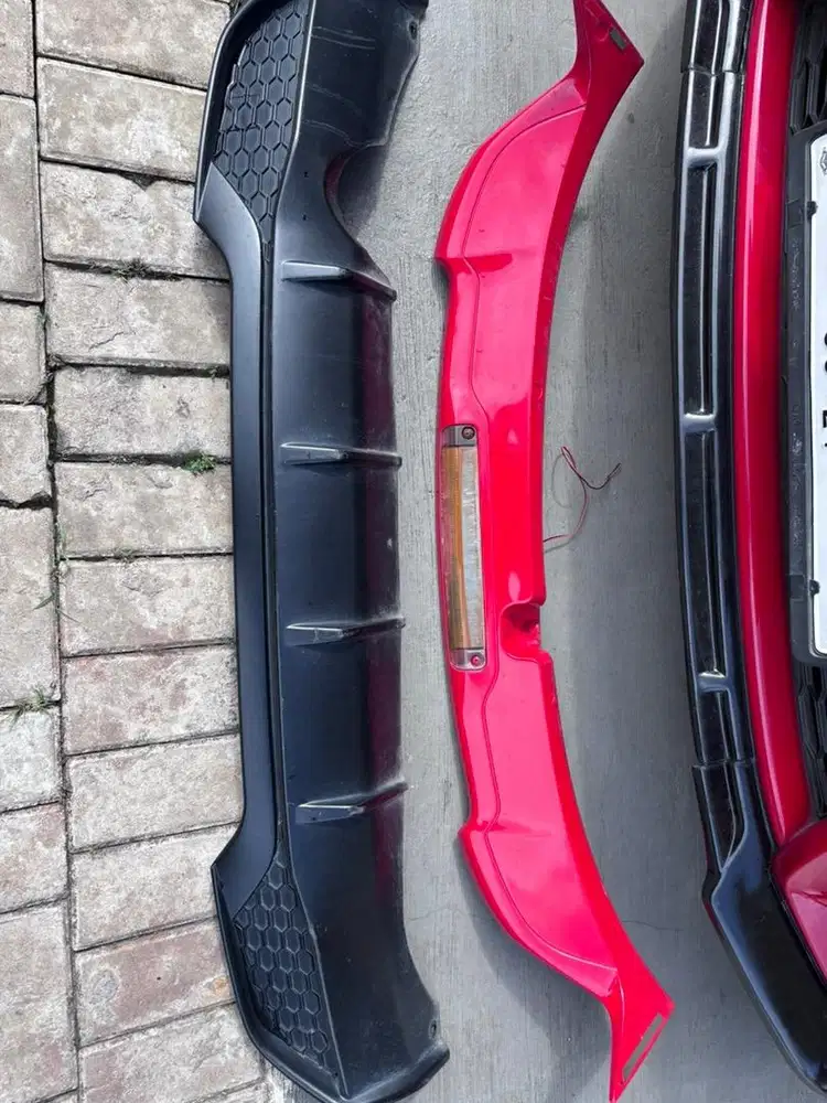 Dijual Paket Spoiler & Diffuser Brio RS