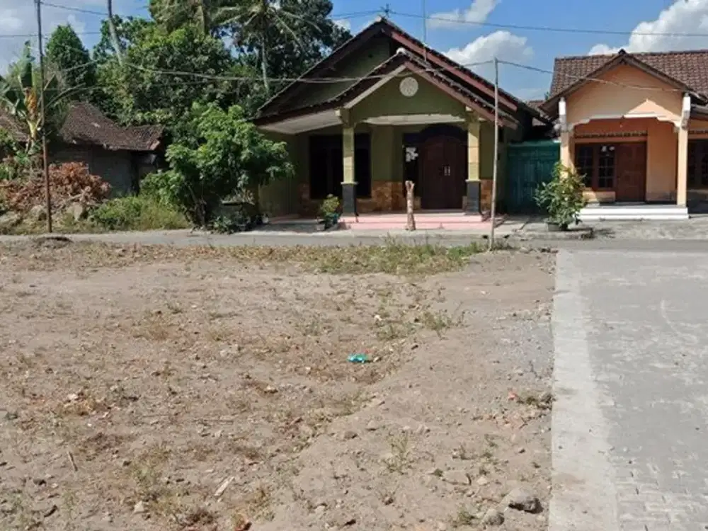 Tanah Prambanan Pinggir Jalan Jogja Solo