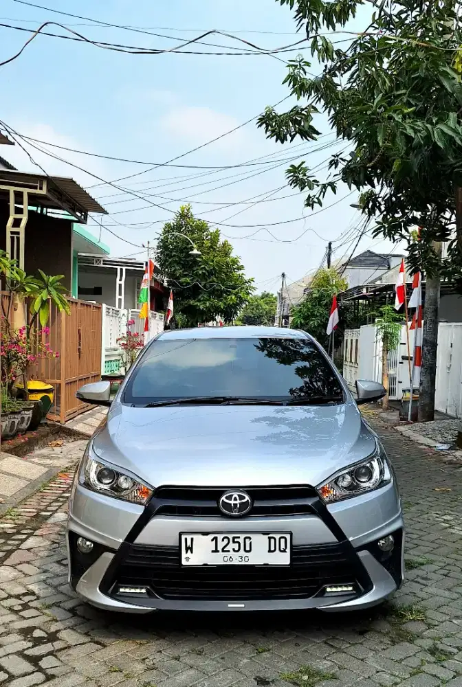 Yaris TRD Sportivo 2017 M/T Full Original A/n Sendiri Plat nomor baru