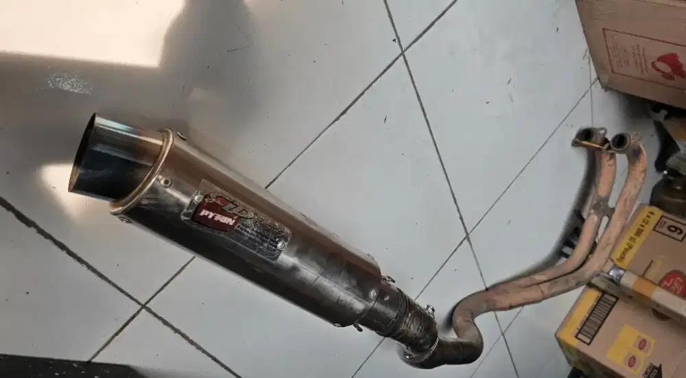 Knalpot & filter Ninja 250fi Z250fi