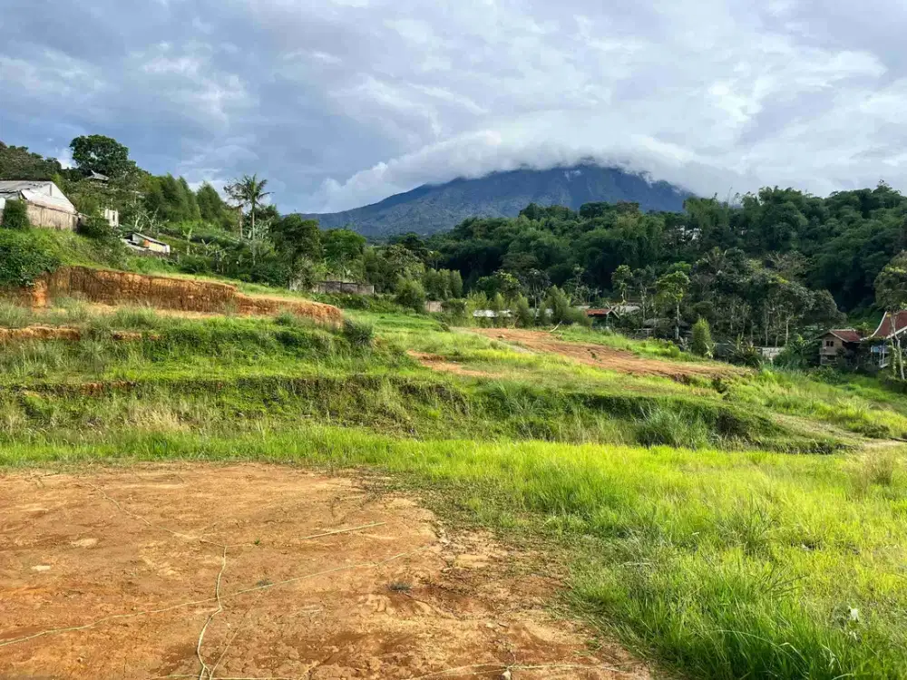 Tanah milik di puncak cisarua bogor akses mobil