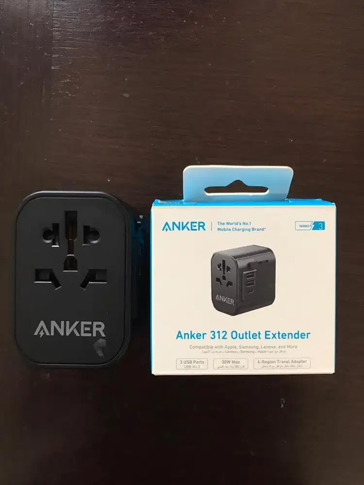 Jual Anker universal travel 30w, original Anker