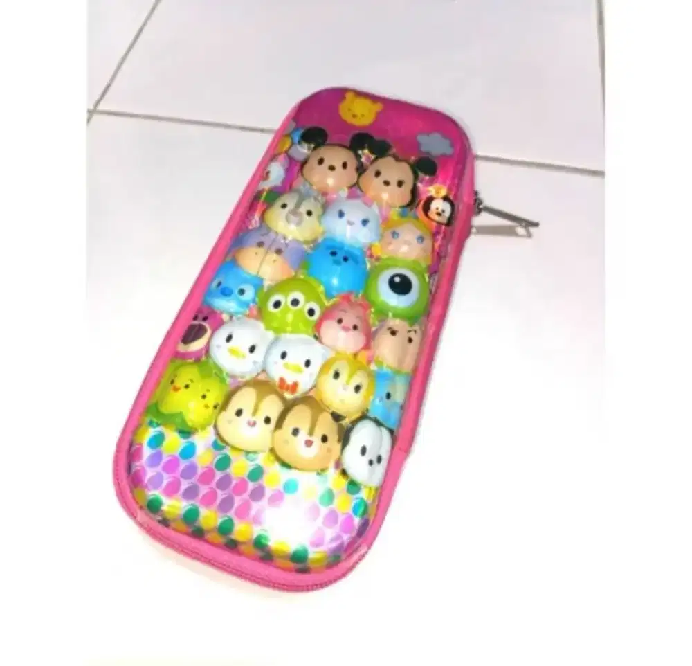 Tepak pensil sekolah anak prempuan bekas seperti baru