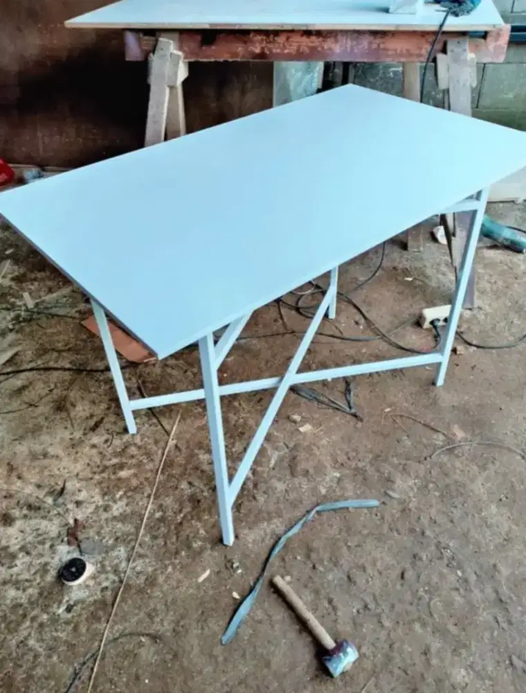 Meja lipat meja makan meja portable meja bongkar pasang