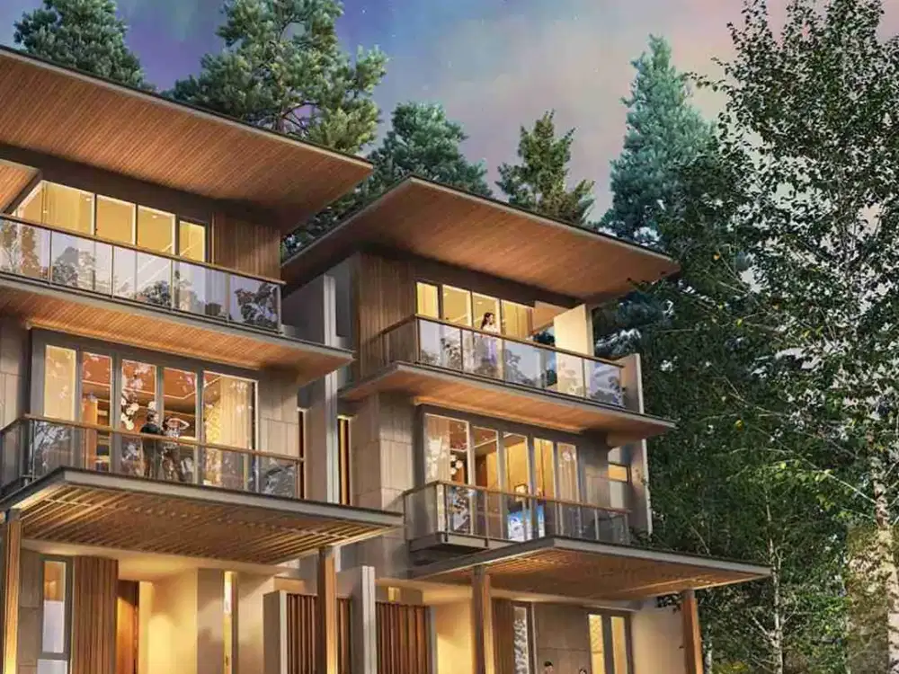 Rumah Cluster Finore 3 Lantai Kawasan Elite Design Elegant Summarecon Gading Serpong