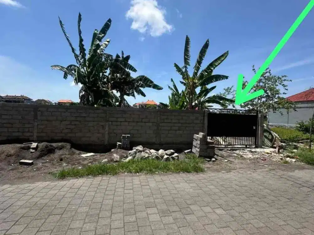 DI JUAL TANAH LUASAN KECIL SIAP DI BANGUN 

LOKASI KALIMUTU DENPASAR