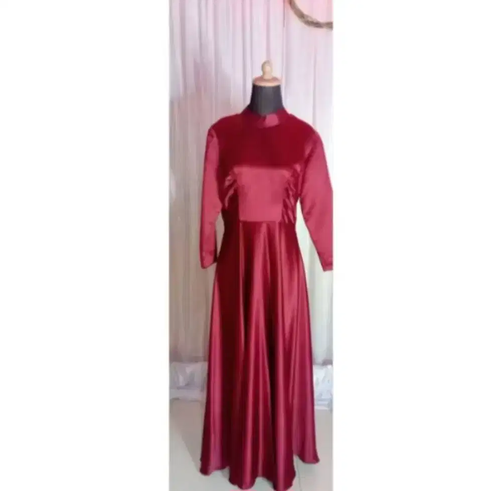 Dress polos panjang wanita preloved