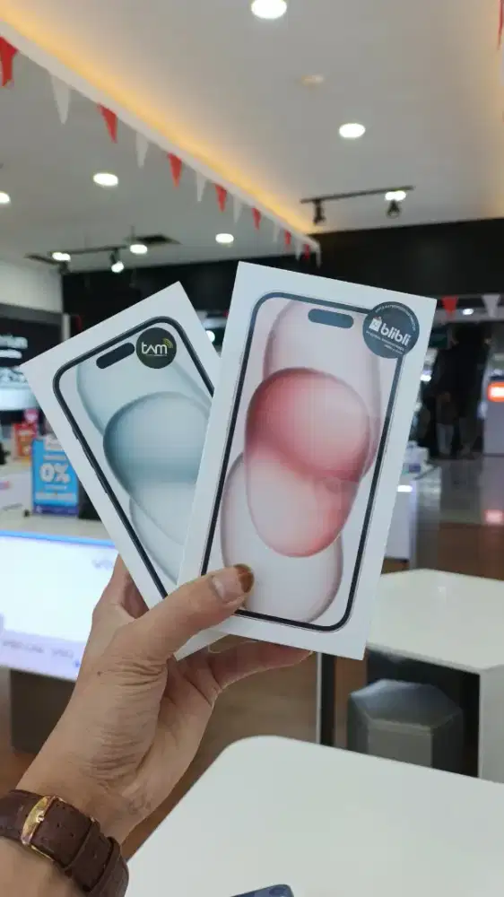 Iphone 15 plus 128GB New  Garansi Resmi