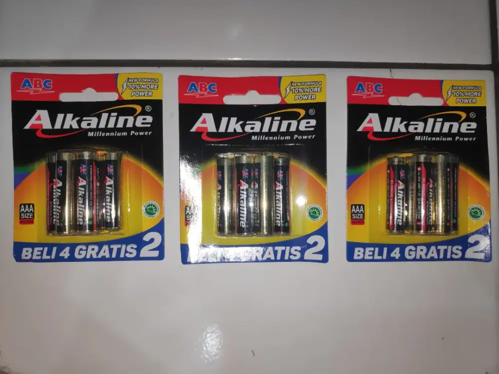 ABC Alkaline AAA baru