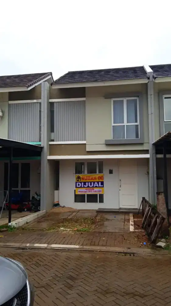 Dijual cepat Rumah 2 lantai di Jaya Imperial Green Sepatan