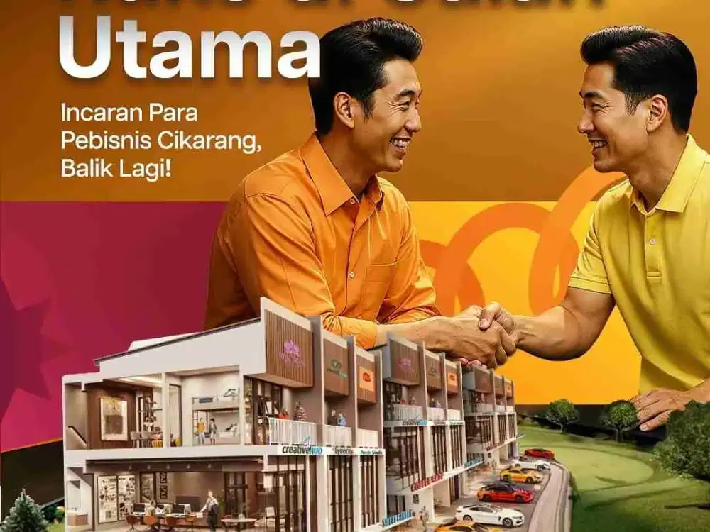 ruko di lokasi strategis dgn akses langsung jalan utama