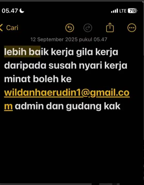 Info Loker Bandung 2026