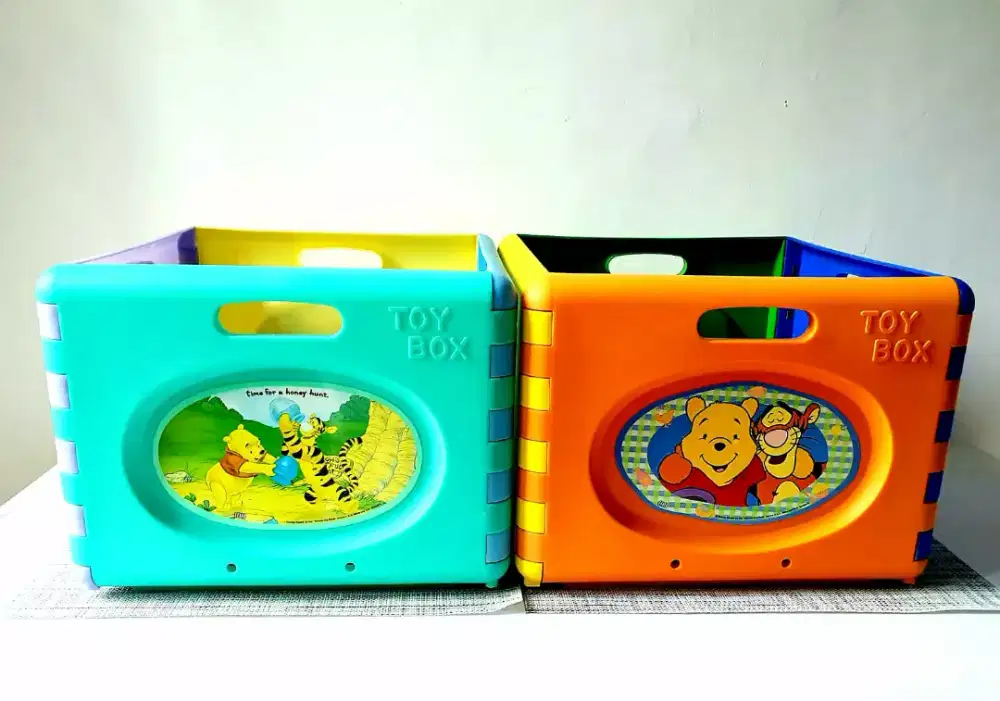 2 pcs Kotak Mainan Anak Toy Storage Box