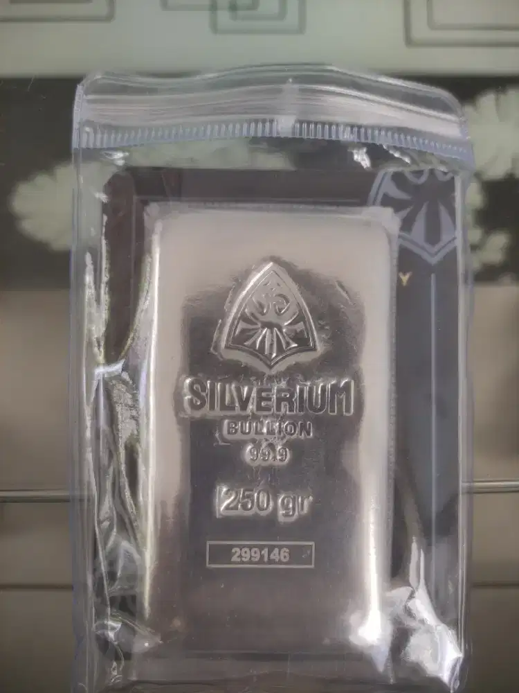 Perak batangan Silverium 250gr
