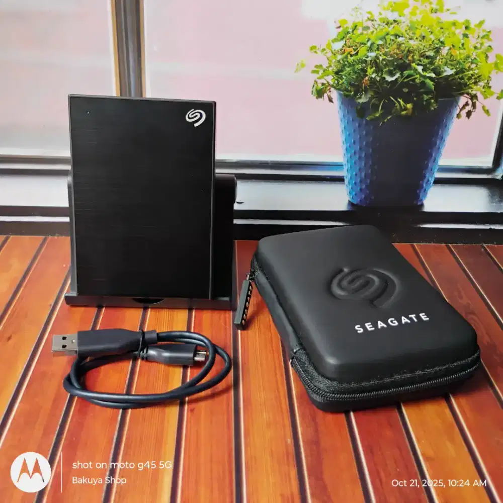HDD Hardisk Harddisk External Seagate BackUp Plus 5TB Mulus Siap Pakai