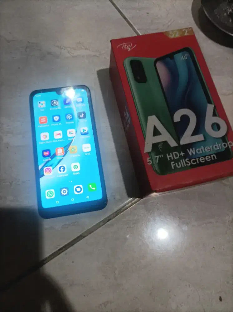 Hp ITEL A26 Kondisi seperti Baru