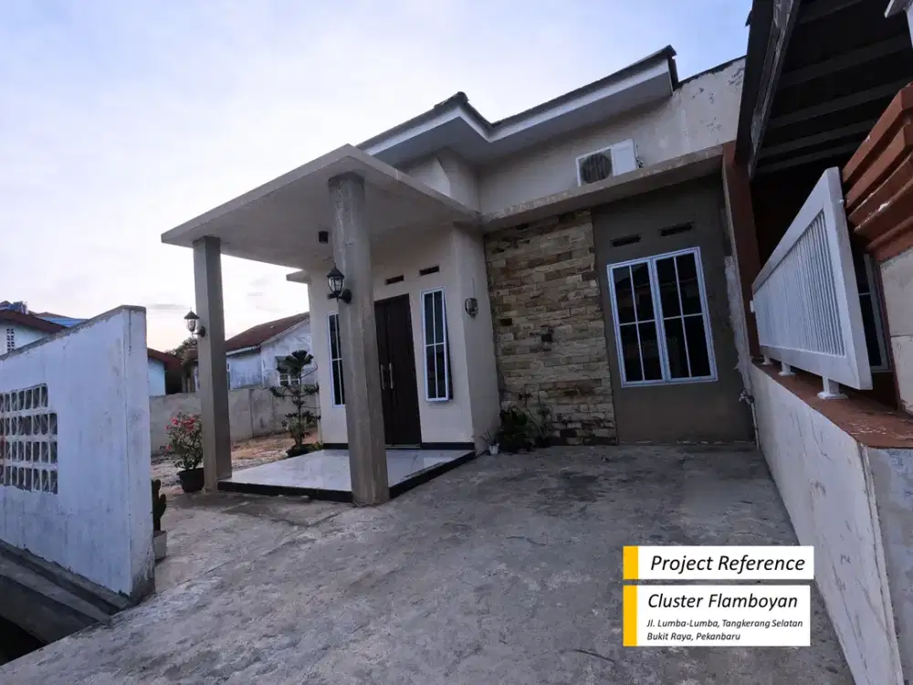Rumah Dekat Jl. Arifin Ahmad, Hanya 300 Jt-an: SHM