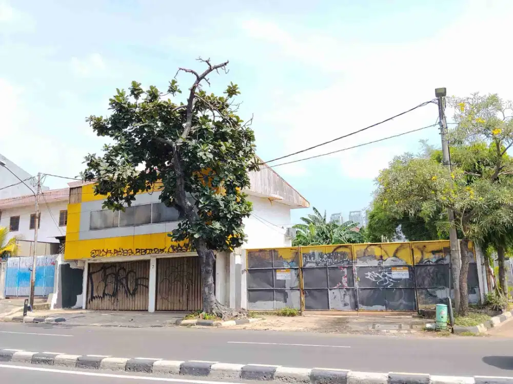 Ruko dan Tanah LT 1.912m² Komersil di Jl Kemanggisan Raya Jakarta Barat