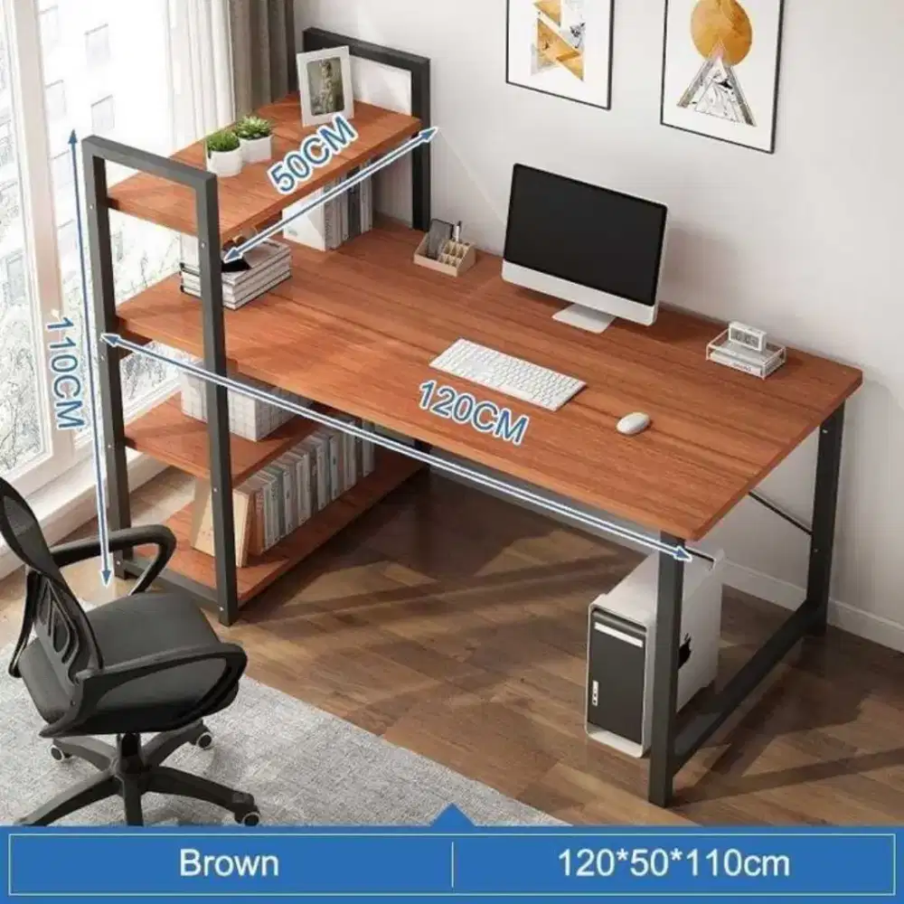 Meja kerja meja kantor meja direktur meja staff meja cpu