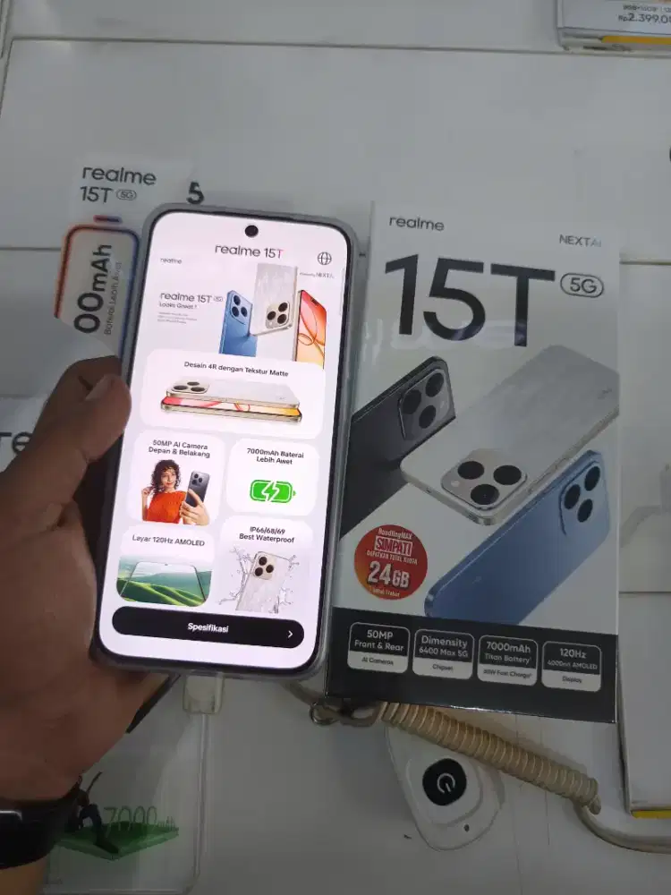 PROMO HP REALME 15T 5G BARU SEGEL GARANSI RESMI