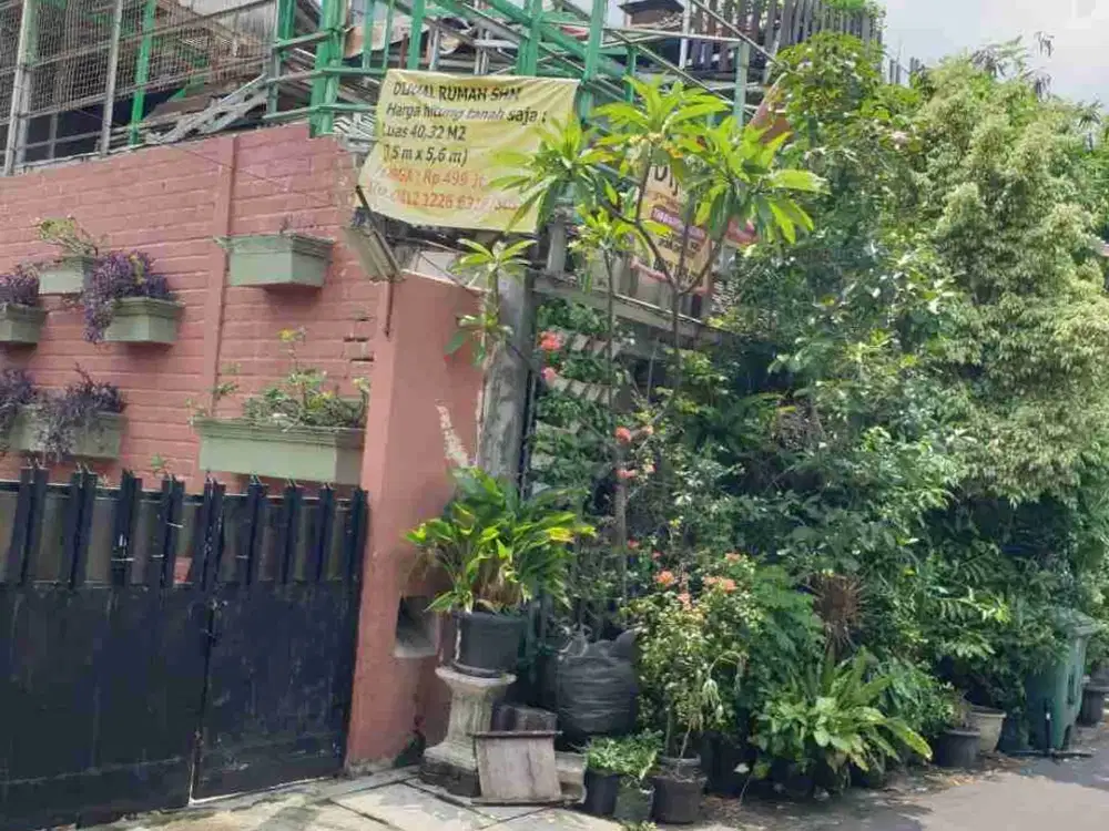 Rumah Lama Asri Di Jl Percetakan Negara  Johar Baru Jakarta Pusat