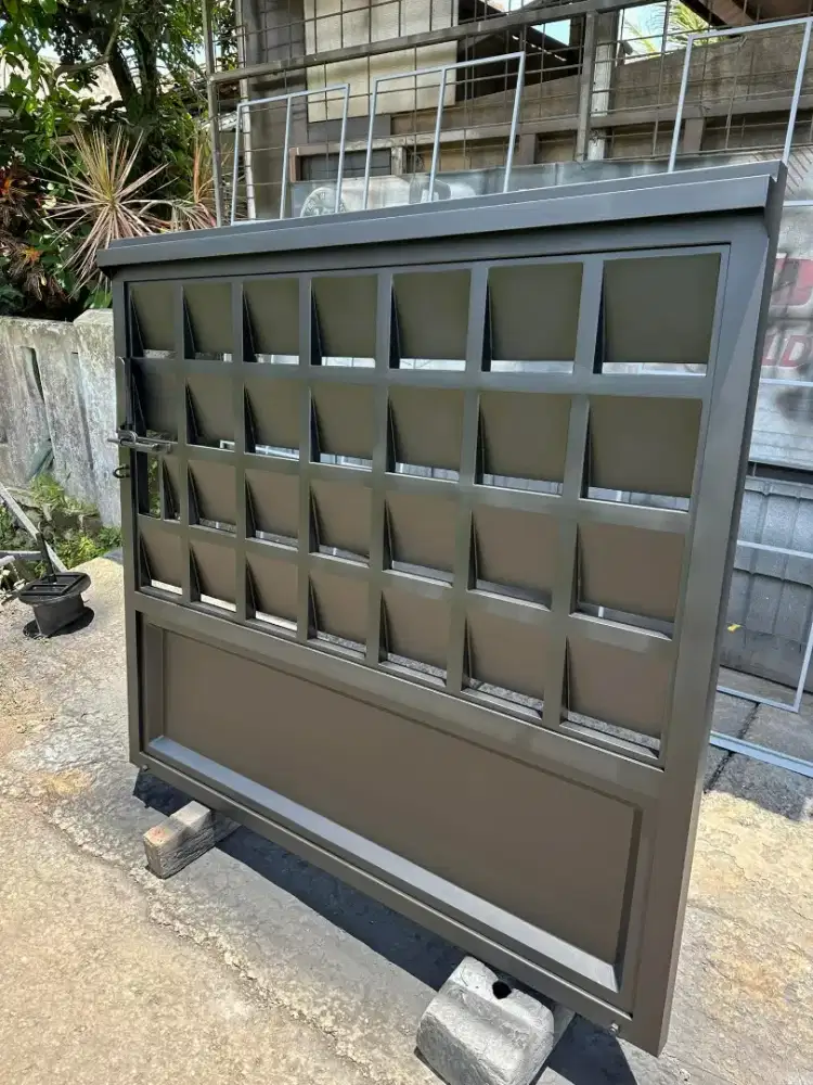 Bengkel las Lampung tralis kanopi tangga pintu pagar balkon tangga