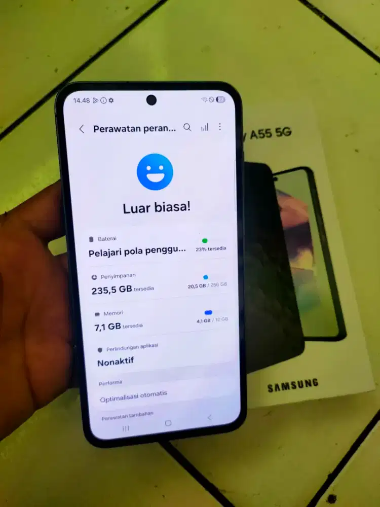 Samsung a55 ram 12/256 fullset