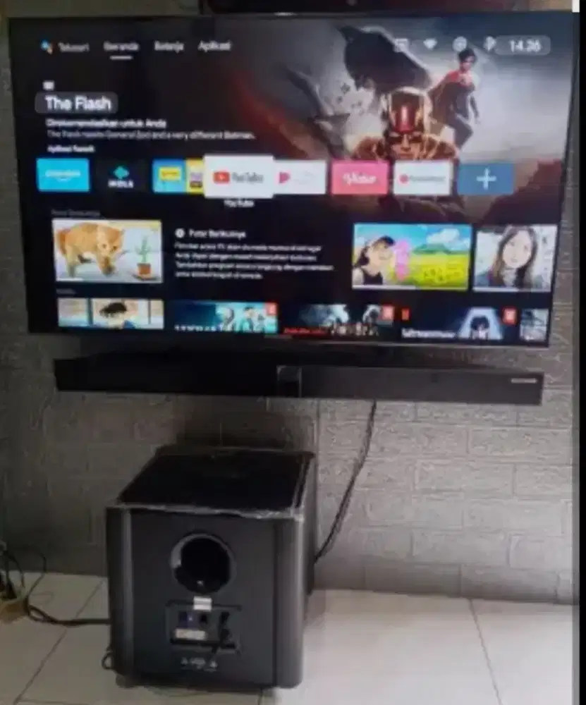 POLYTRON 43 inc google tv Soundbar