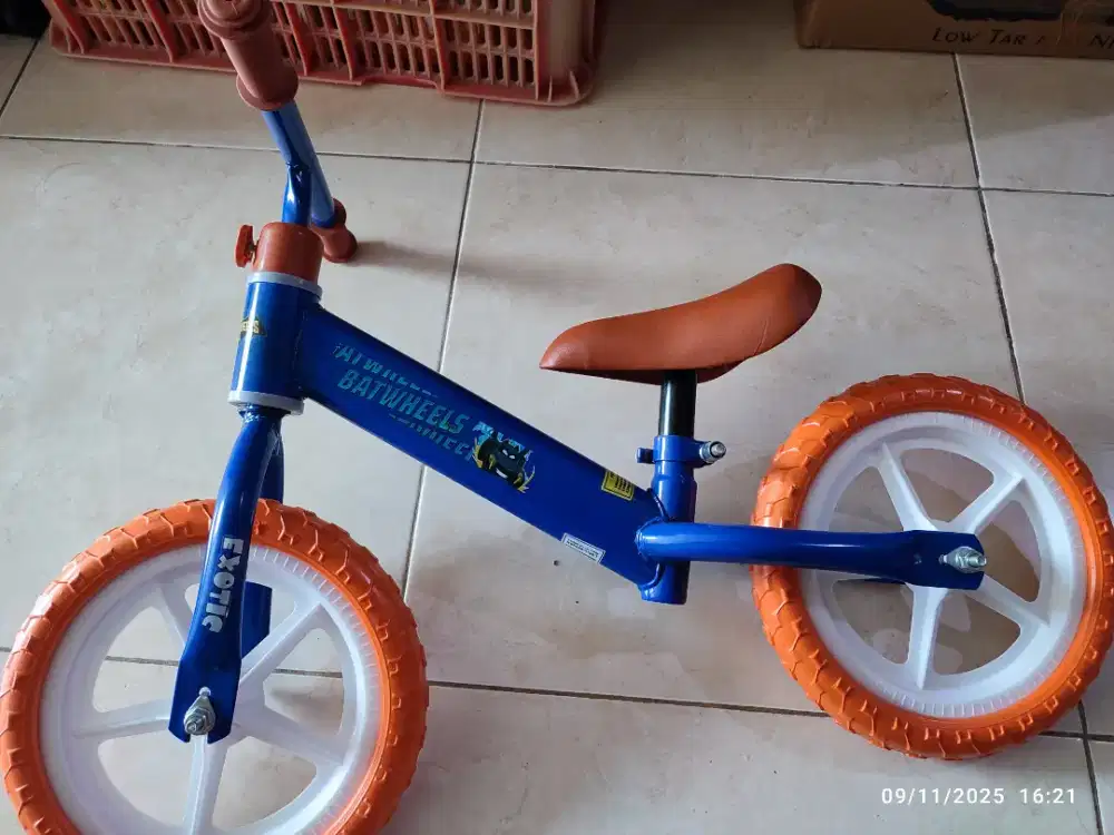 balance bike sepeda tanpa pedal exotic