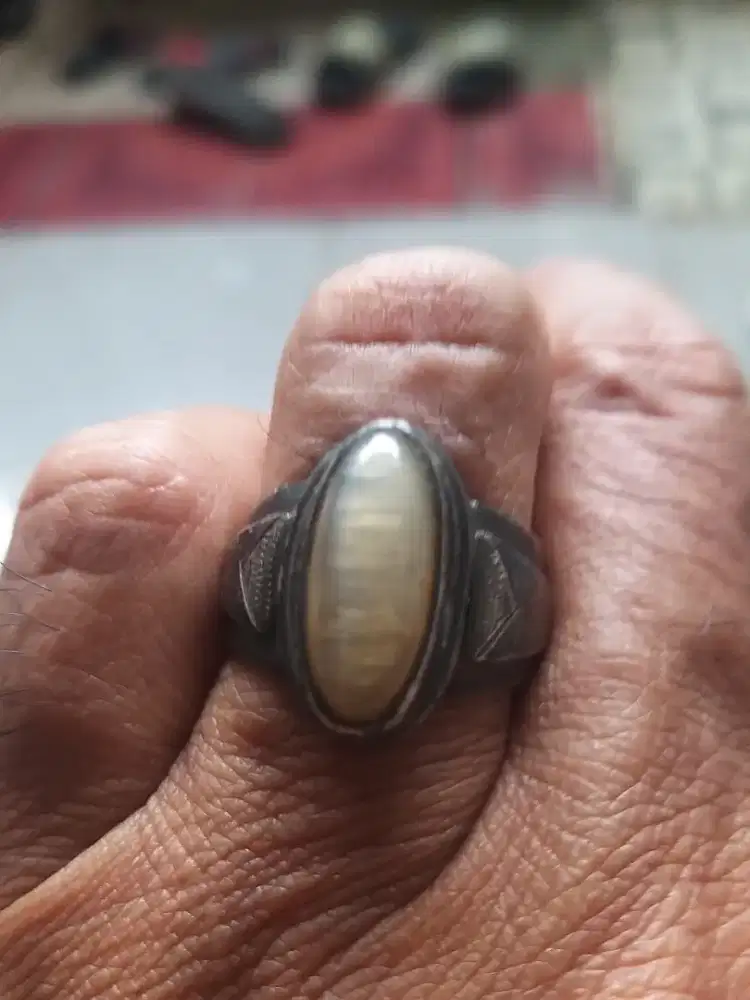 Batu Cincin pandan kapas ukuran kantoran