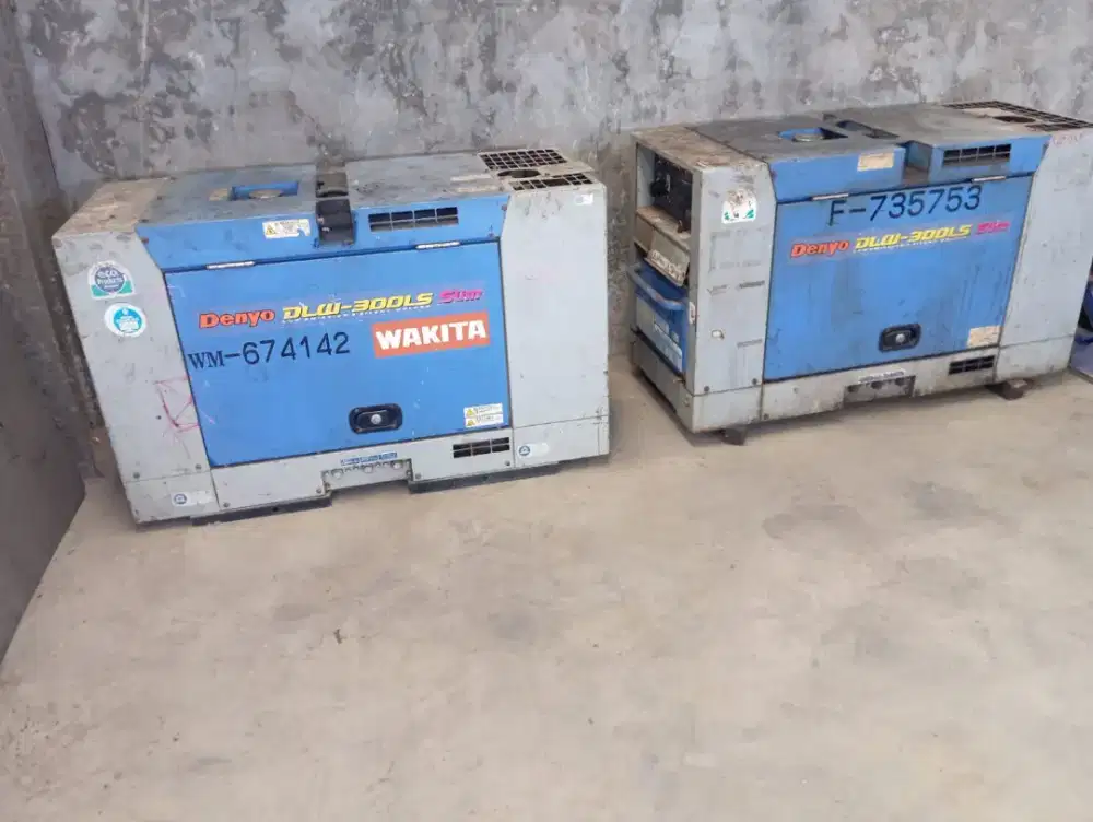 Welding Set Denyo DLW300LS adalah mesin las diesel build up