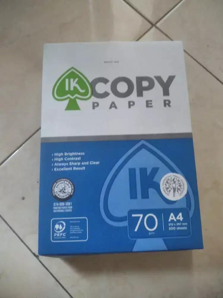Dijual kertas A4 70 gsm