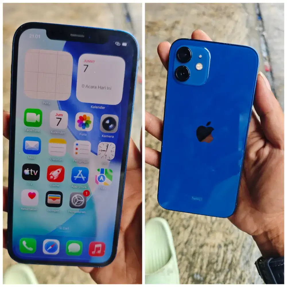 IPHONE 12 128gb wifi only mulus gres blm pernah bongkar