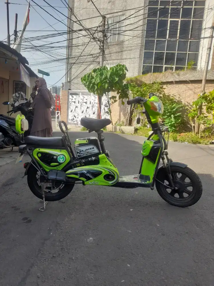 Murah banget sepeda listrik siap pakai