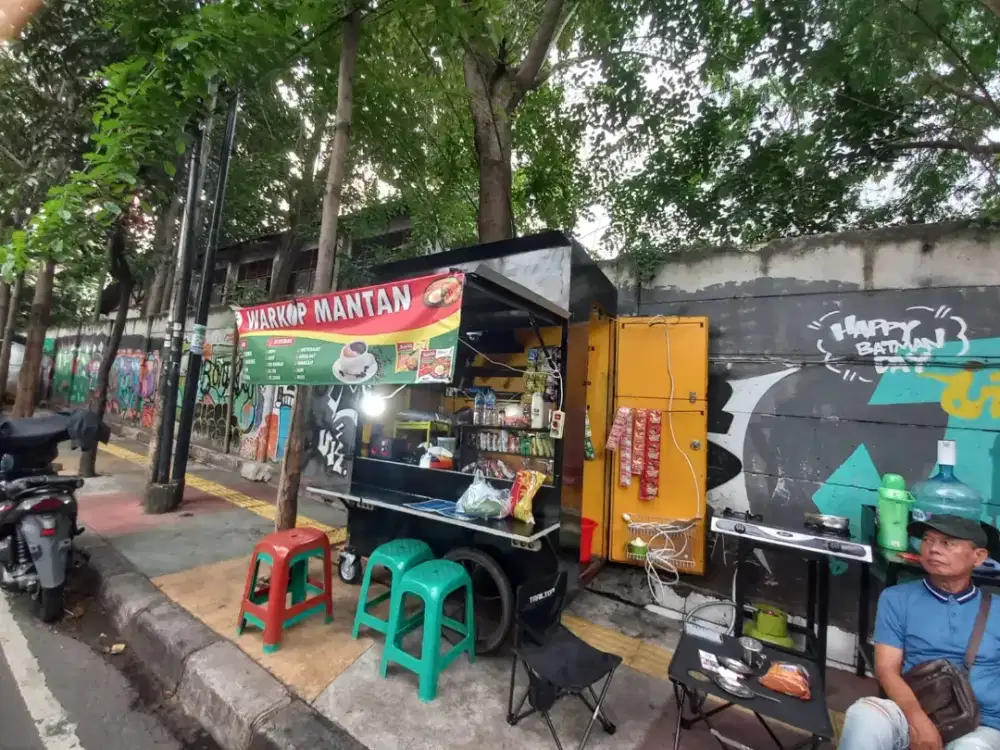 Gerobak (Buat Jualan Warkop)