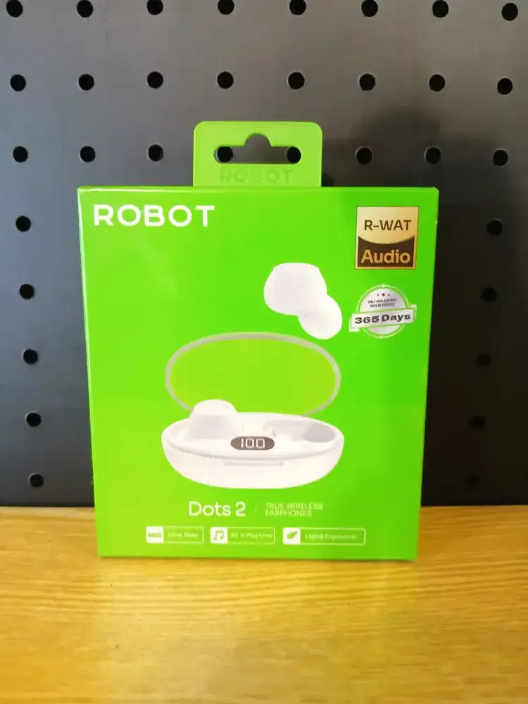 ROBOT Bluetooth Headset Dots 2 Ultra Bass RWAT Audio TWS
