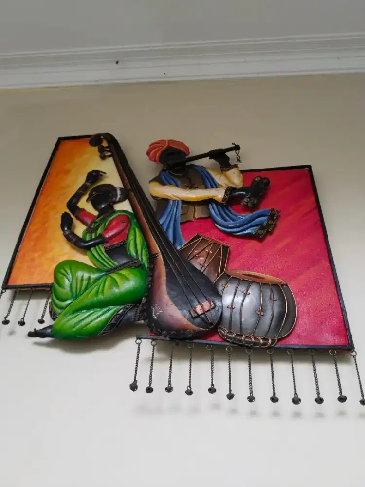 Pajangan dinding orkestra Hindi