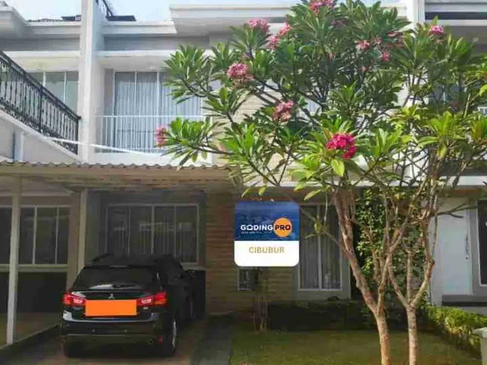 Jual cepat rumah cantik siap huni full furnish 1,6 M nepis. Cibubur country cikeas.