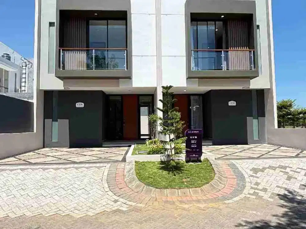 Rumah mewah Sidoarjo siap huni full furnished