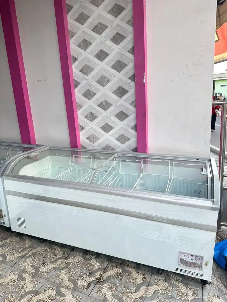 Freezer Sliding kaca gea 700 liter original muluss